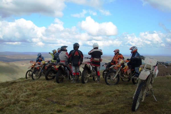 Another perfect day trail riding North Wales