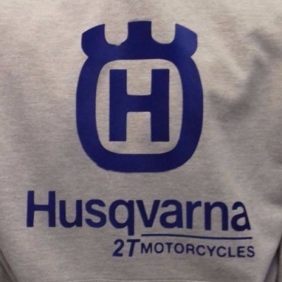 HUSQVARNA GREY HOODIE